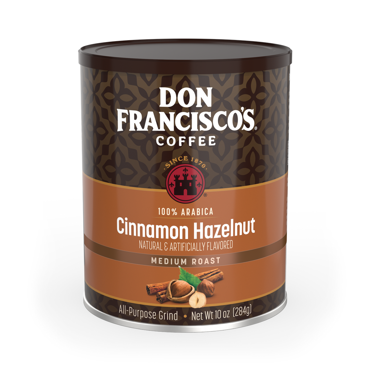 Shop Don Francisco's Cinnamon Hazelnut Medium Roast Coffee Can