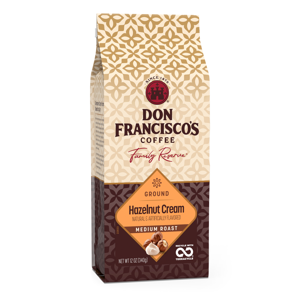 Don Francisco's Coffee Hazelnut Cream Ground 12 oz. Bag