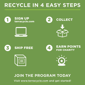 Recycle Aluminum Espresso Capsules in 4 Easy Steps.  Sign Up. Collect Used Capsules. Ship for Free. Earn Points for Charity. Visit Terracycle.com to get started.