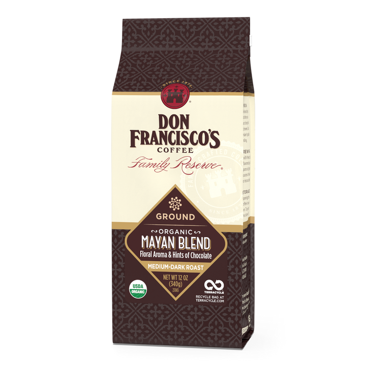 Don Francisco's Organic Mayan Blend Ground Coffee Bag - 12 oz.