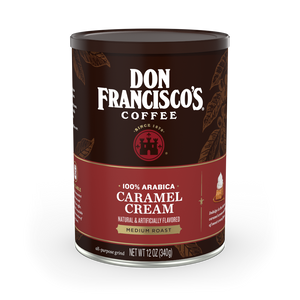 Don Francisco's Coffee Caramel Cream Coffee Can - 12 oz.