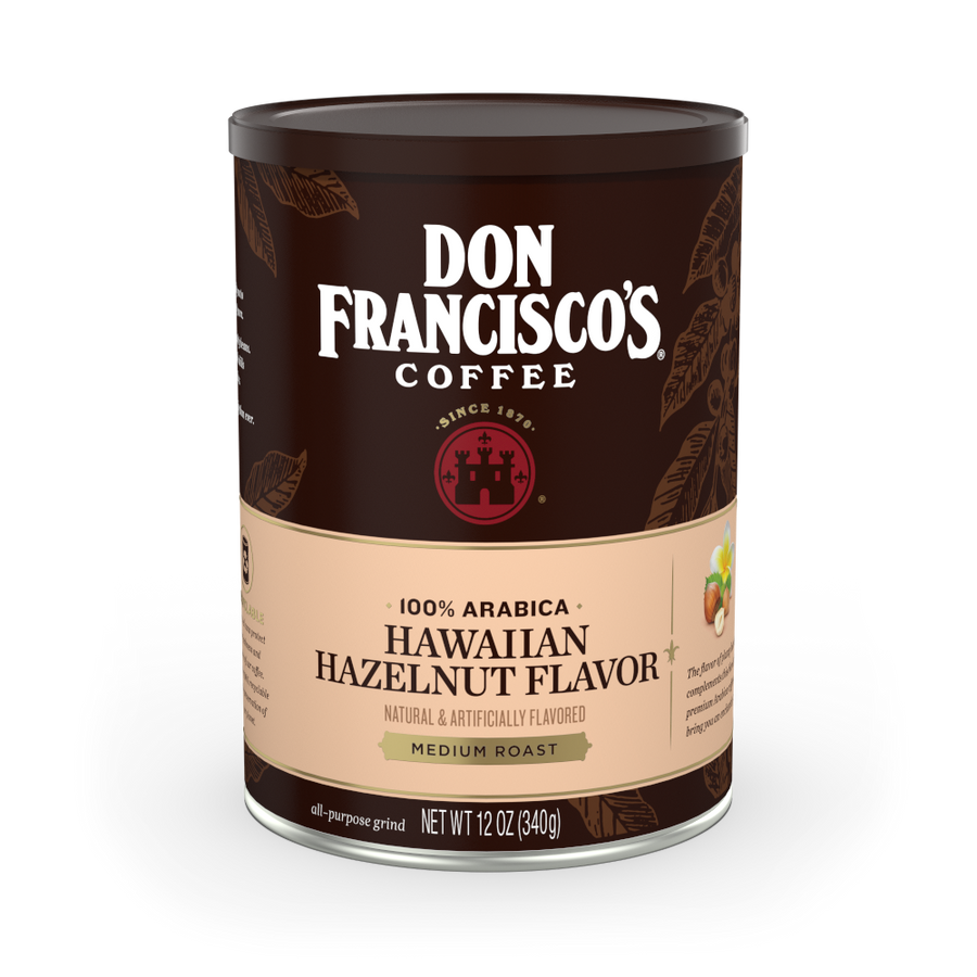 Don Francisco's Coffee Hawaiian Hazelnut Coffee Can - 12 oz.