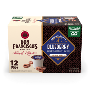 Don Francisco's Coffee Blueberry Coffee Pods - 12 Count