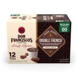 Don Francisco's Coffee Double French Coffee Pods - 12 Count
