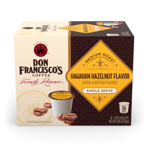 Don Francisco's Coffee Hawaiian Hazelnut Coffee Pods - 36 Count
