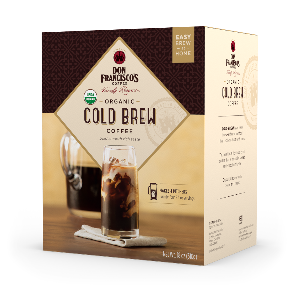 Cold brew kit makes rich, chocolatey cold brew