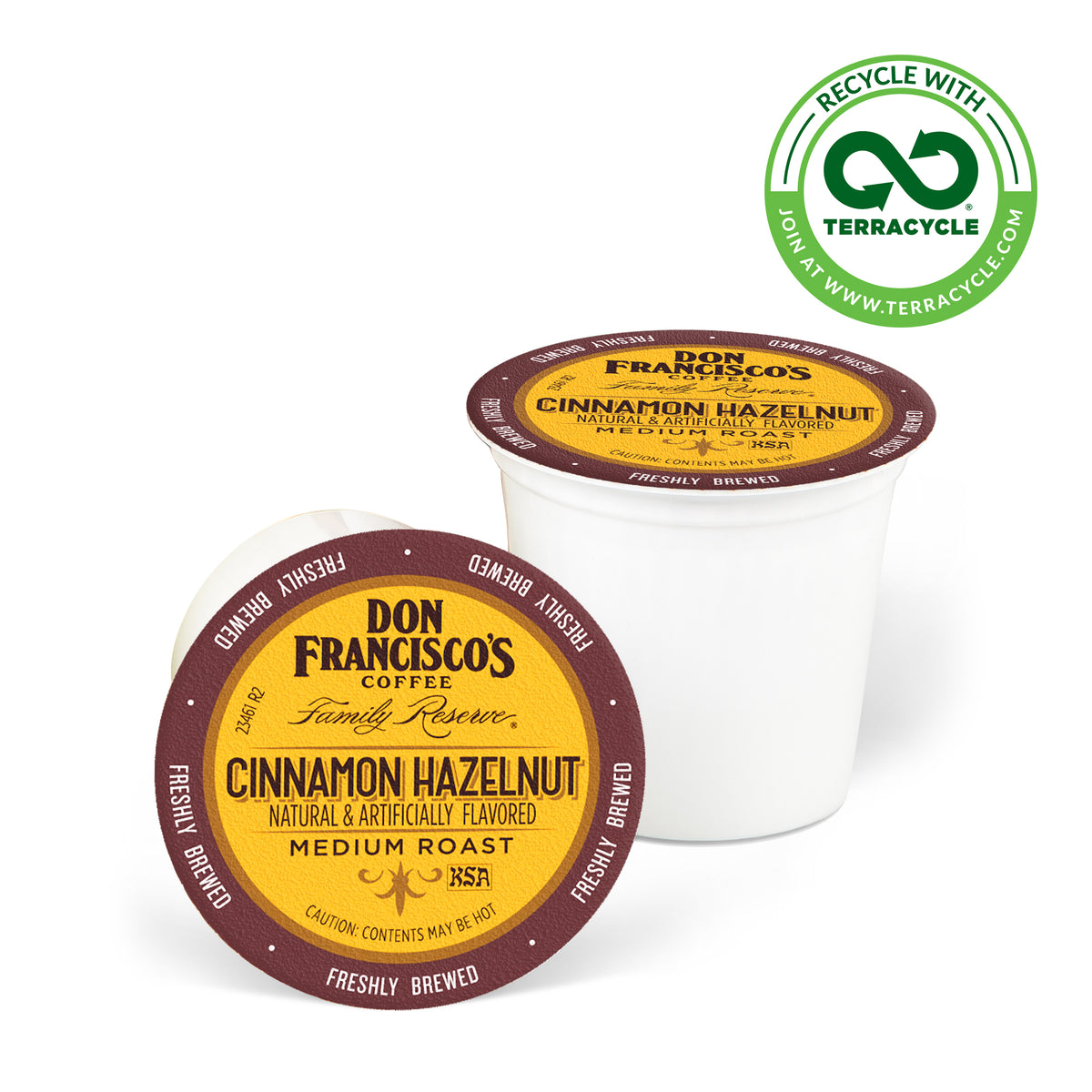 Shop Cinnamon Hazelnut Coffee Pods Don Francisco s Coffee