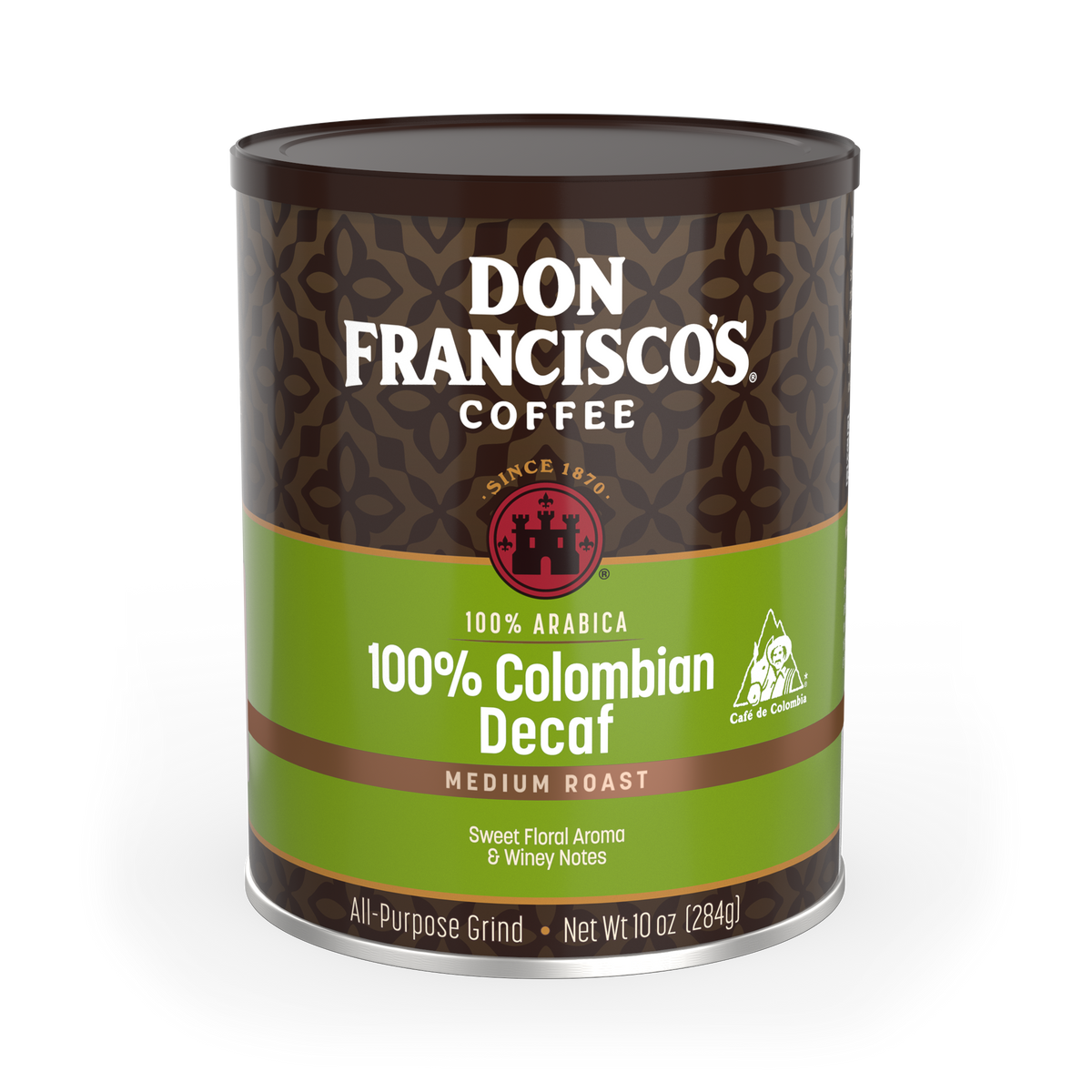 DFCan10oz100ColombianDecafFron