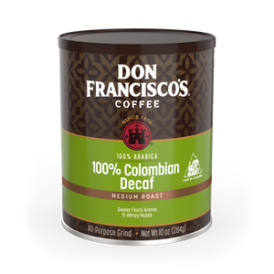 Don Francisco's Coffee 100% Colombian Decaf Coffee Can - 10 oz.