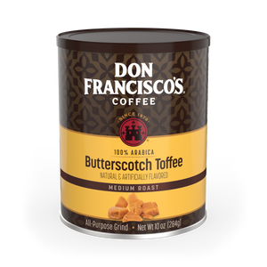 Don Francisco's Coffee Butterscotch Toffee Coffee Can - 10 oz.