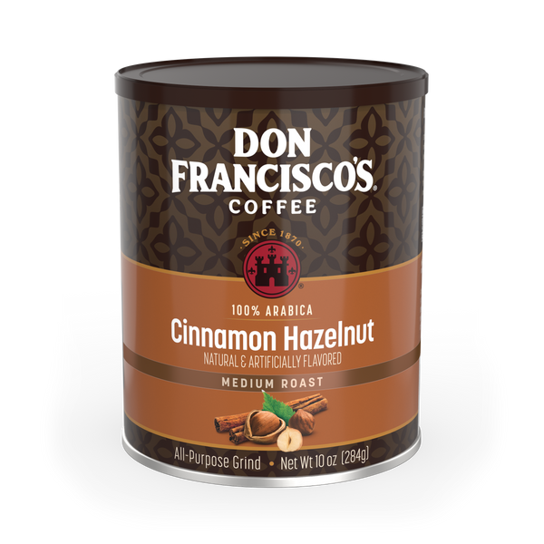Shop Don Francisco's Cinnamon Hazelnut Medium Roast Coffee Can