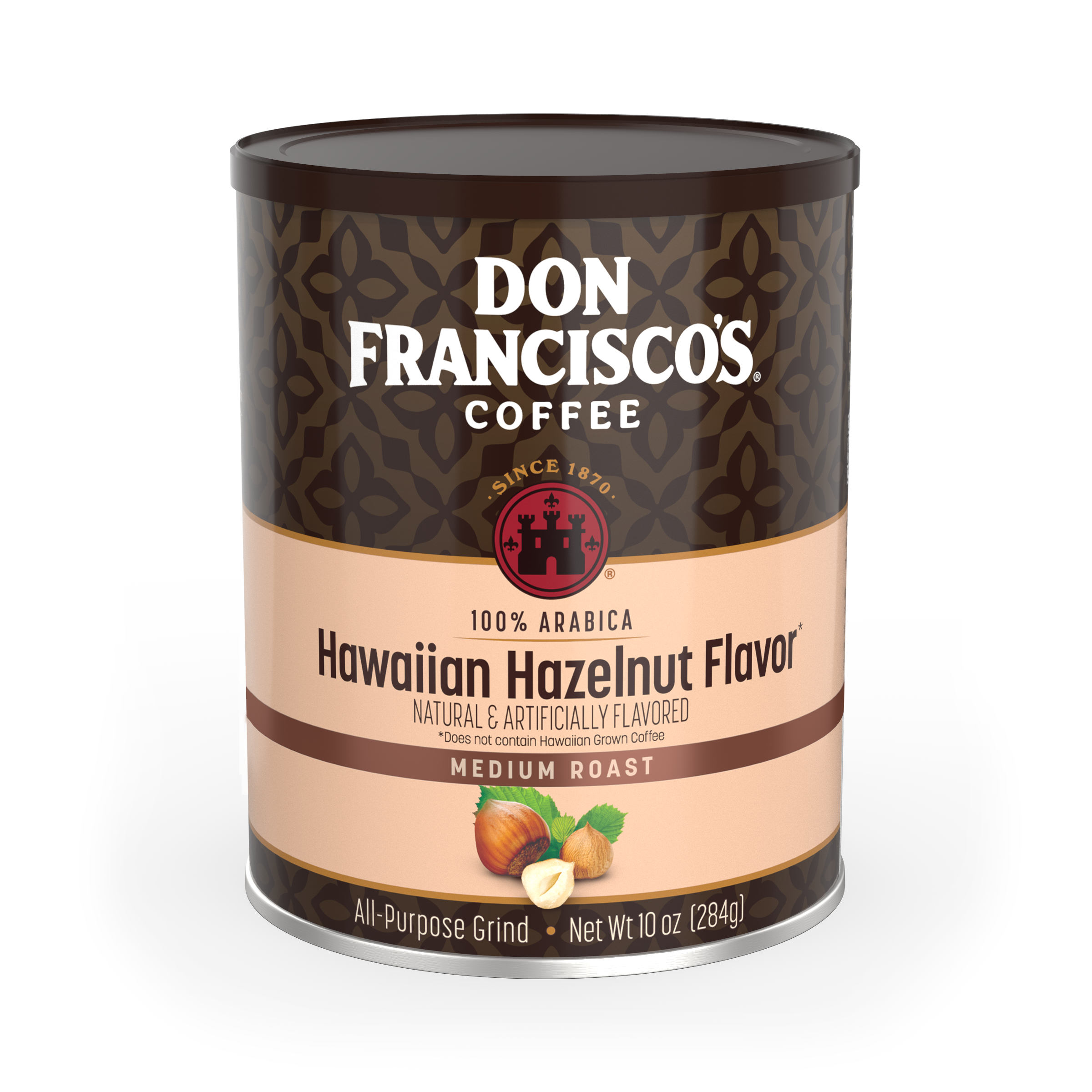 Hawaiian Hazelnut Flavor Coffee Can