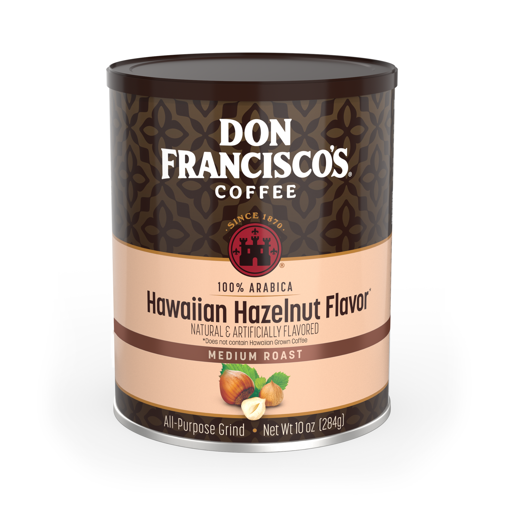 Shop Don Francisco's Hawaiian Hazelnut Medium Roast Coffee Can