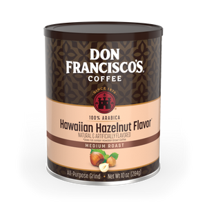 Don Francisco's Coffee Hawaiian Hazelnut Flavor Coffee Can - 10 oz.