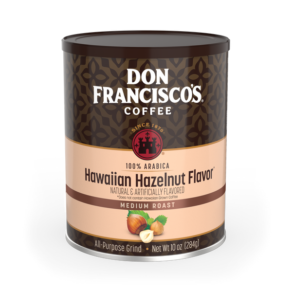 Shop Don Francisco's Hawaiian Hazelnut Medium Roast Coffee Can