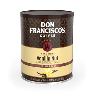 Don Francisco's Coffee Vanilla Nut Coffee Can - 10 oz.