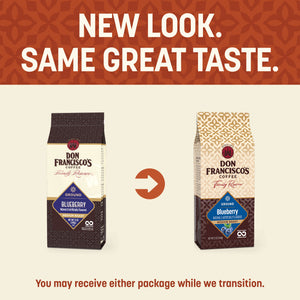 New Look. Same Great Taste. You may receive either package while we transition.