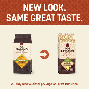 New Look. Same Great Taste. You may receive either package while we transition.