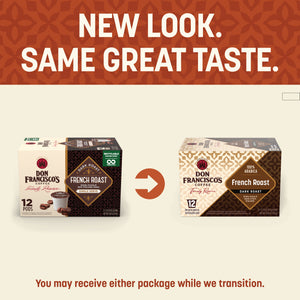 New Look. Same Great Taste. You may receive either package while we transition.