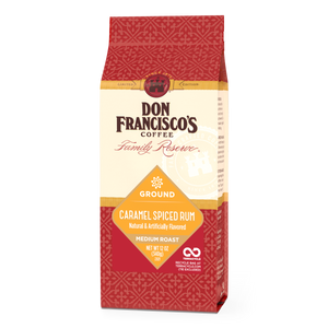 Don Francisco's Coffee Caramel Spiced Rum Ground Coffee Bag
