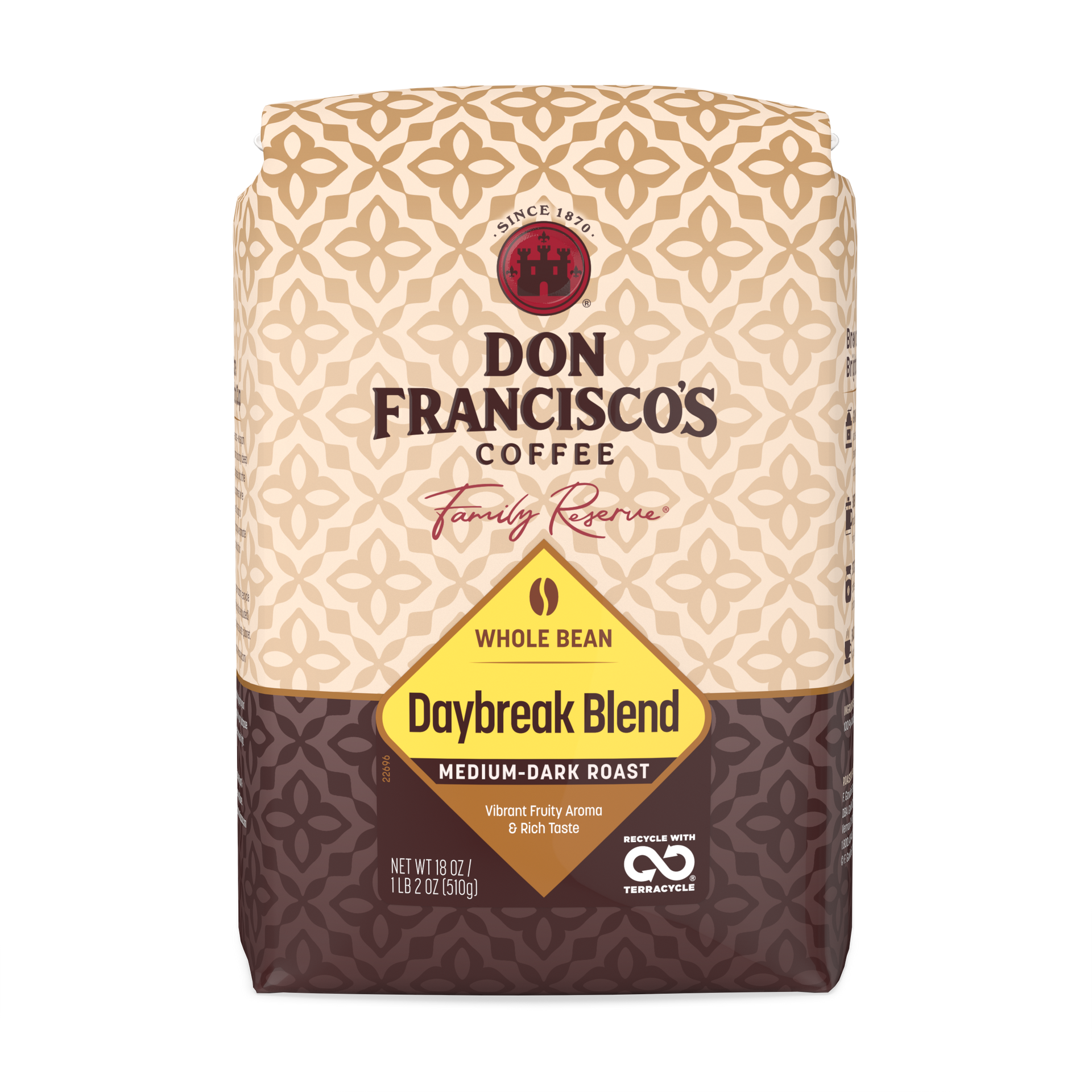 Daybreak Blend Coffee Bag – Don Francisco's Coffee
