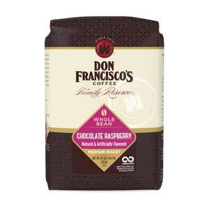 Don Francisco's Chocolate Raspberry Whole Bean Coffee Bag - 12 oz.