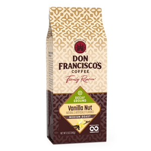 Don Francisco's Decaf Vanilla Nut Ground Coffee Bag - 12 oz.
