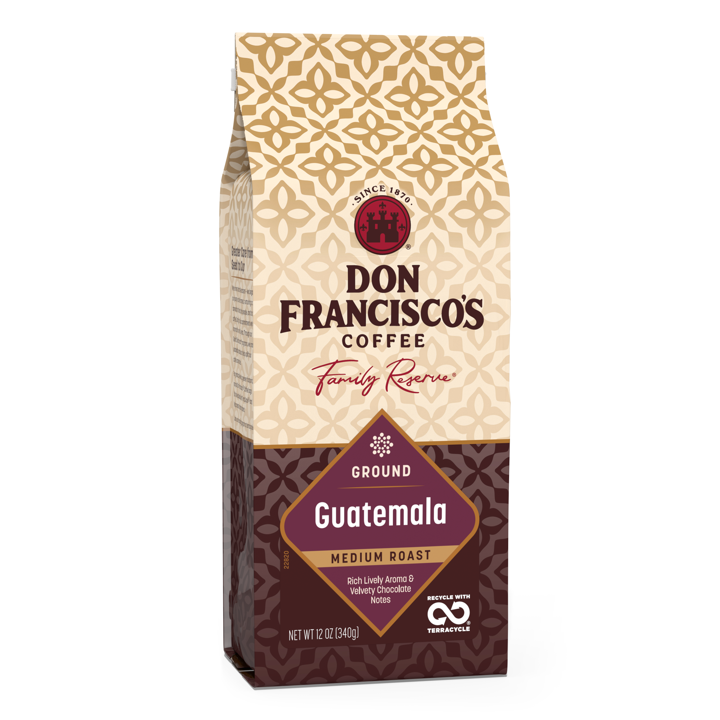 Don Francisco's Coffee Guatemala Ground Coffee Bag - 12 oz. 