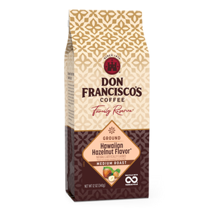 Don Francisco's Hawaiian Hazelnut Flavor Ground Coffee Bag - 12 oz.