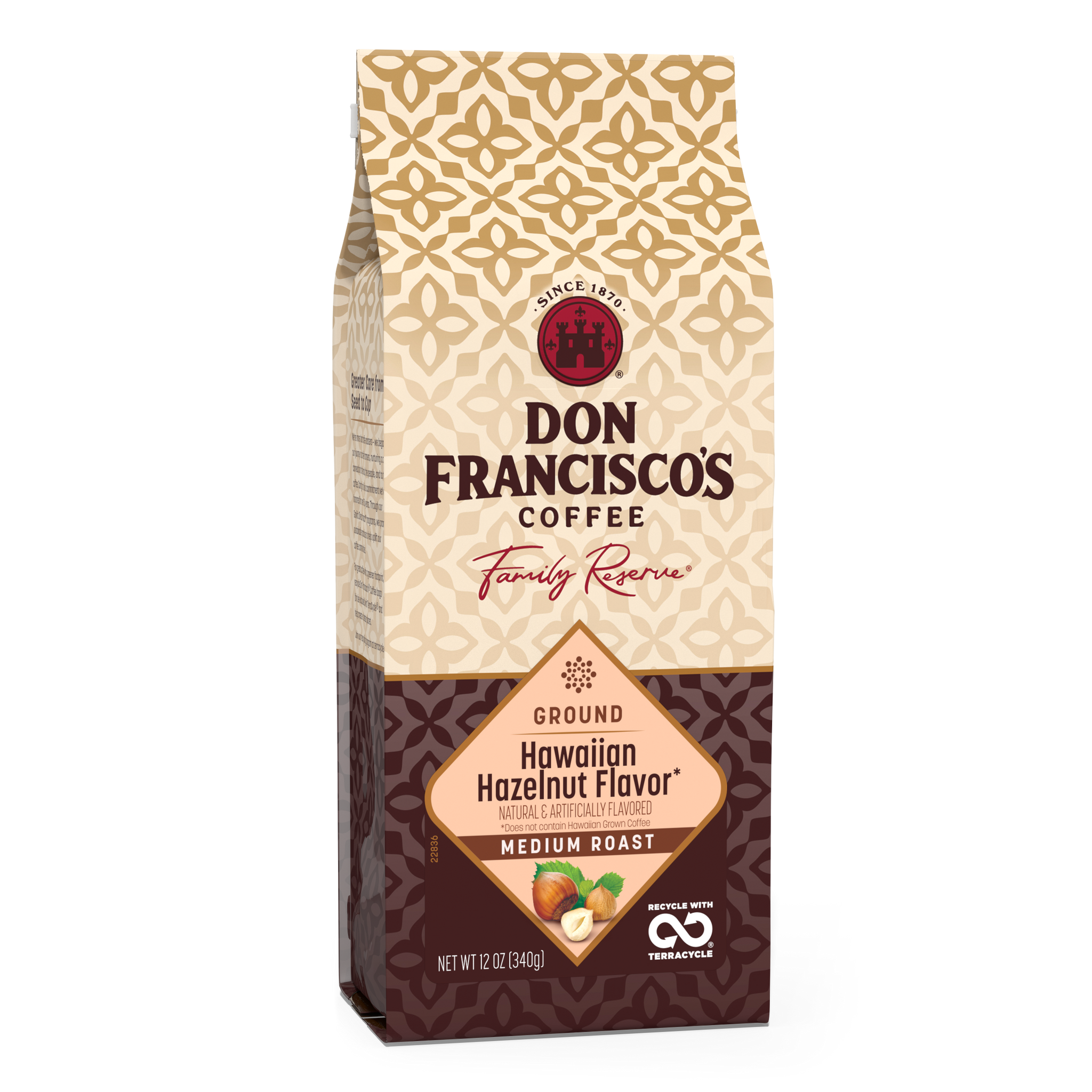 Don Francisco's Coffee Whole Bean or Ground Hawaiian Hazelnut