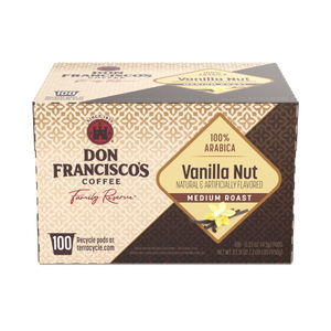 Don Francisco's Coffee Vanilla Nut Coffee Pods - 100 Count