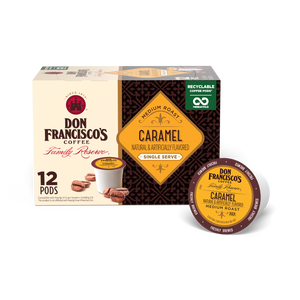 Don Francisco's Caramel Coffee Pods - 12 Count