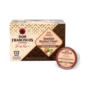 Don Francisco's Coffee Hawaiian Hazelnut Coffee Pods - 12 Count