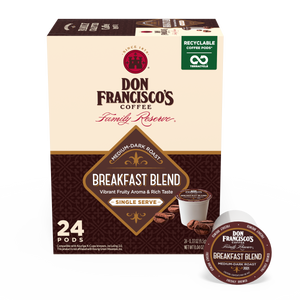 Don Francisco's Coffee Breakfast Blend Coffee Pods - 24 Count