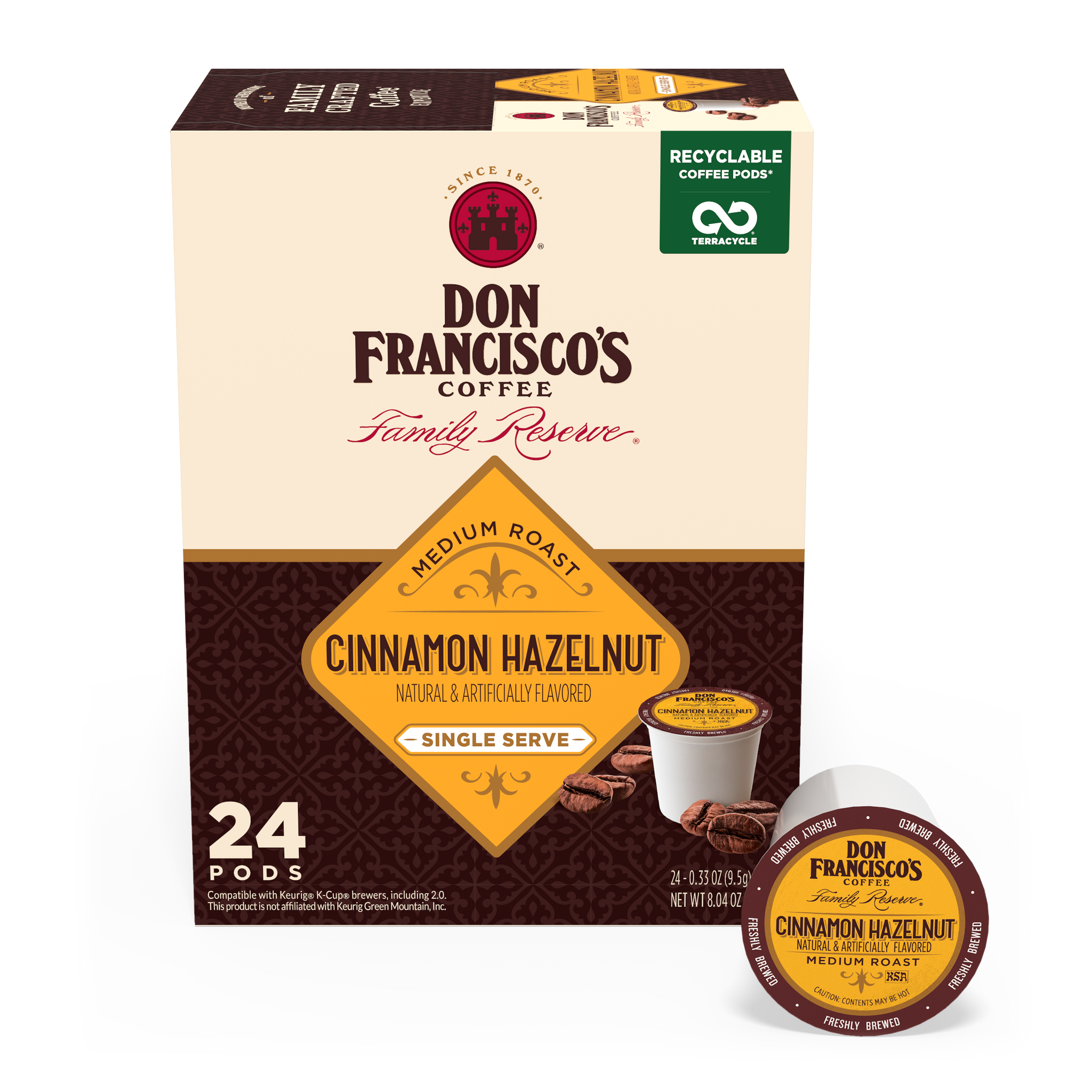 Shop Cinnamon Hazelnut Coffee Pods