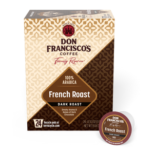 Don Francisco's Coffee French Roast Coffee Pods - 24 Count