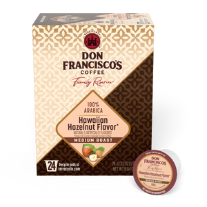 Don Francisco's Coffee Hawaiian Hazelnut Coffee Pods - 24 Count
