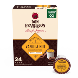 Don Francisco's Coffee Vanilla Nut Coffee Pods - 24 Count