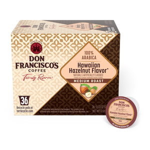 Don Francisco's Coffee Hawaiian Hazelnut Coffee Pods - 36 Count