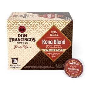 Don Francisco's Coffee Kona Blend Coffee Pods - 36 Count