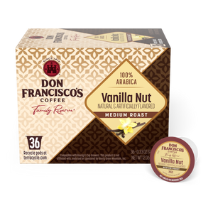Don Francisco's Coffee Vanilla Nut Coffee Pods - 36 Count