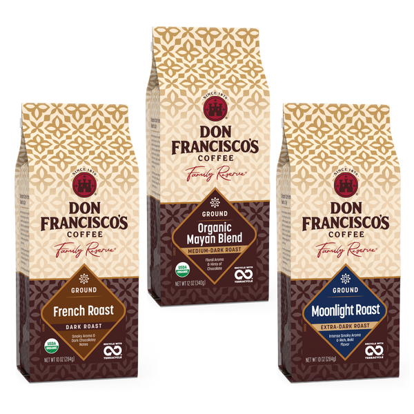 Dark Roast Coffee Bag Bundle – Don Francisco's Coffee