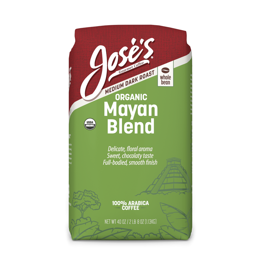 Jose's Organic Mayan Blend 40 Oz. Coffee Bag
