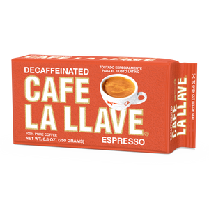Decaf Cafe La Llave Fine Grind Coffee Brick