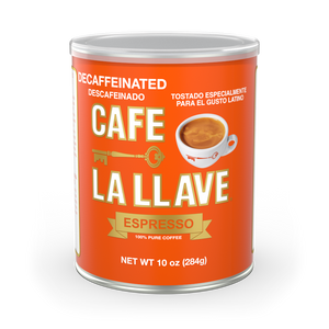 Decaf Cafe La Llave Fine Grind Coffee Can