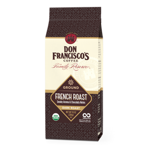 Don Francisco's French Roast Ground Coffee Bag - 10 oz.