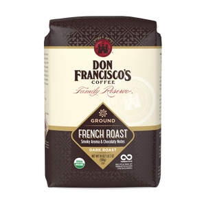 Don Francisco's French Roast Ground Coffee Bag - 18 oz.