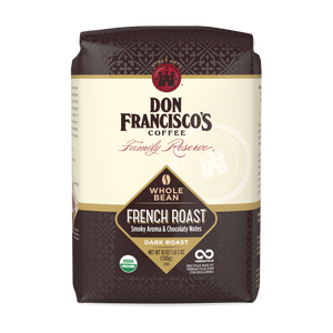 Don Francisco's French Roast Whole Bean Coffee Bag - 18 oz.