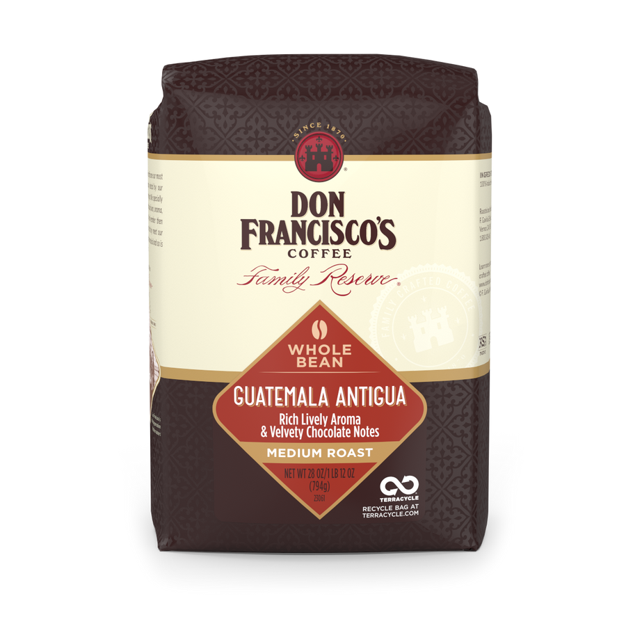 Don Francisco's Guatemala Antigua Whole Bean Coffee Bag - 28 oz.
