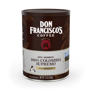 Don Francisco's Coffee 100% Colombia Supremo Coffee Can